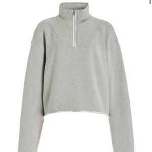 NWT Les Tien Half Zip Sweatshirt